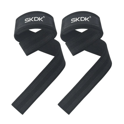 Weightlifting Straps 1 Pair Lifting Wrist Anti-Slip Silicone Strength Training Strap Deadlifts Crossfit Hand Grips Wrist Support