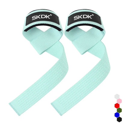 Weightlifting Straps 1 Pair Lifting Wrist Anti-Slip Silicone Strength Training Strap Deadlifts Crossfit Hand Grips Wrist Support